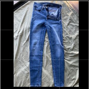 American Eagle Outfitters Next Level Stretch Hi-rise Jegging Size 4 Regular